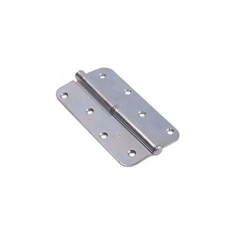 Петля накладная Скобис ПН-130 цинк белый, левая