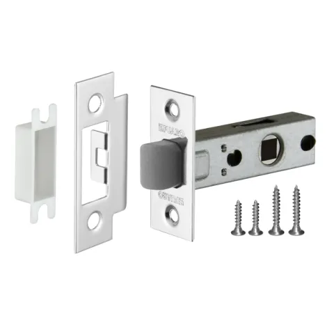 Защелка врезная Fuaro PLASTIC P12-45-25 CP хром