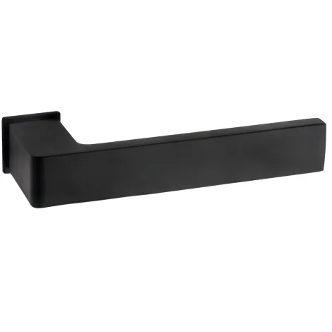 Дверная ручка на круглом основании Fimet Ice Mini 168/243 NO черный 