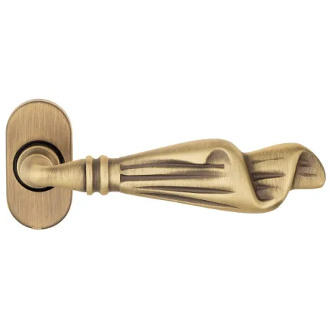 Дверная ручка для профильных дверей Venezia \"OPERA\" EP матовая бронза