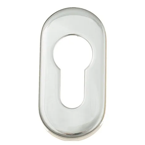 Накладка дверная под цилиндр Venezia CYL EP полированный хром (2 шт.)