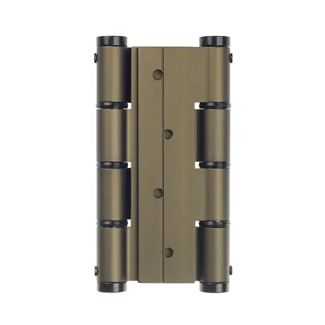 Петля пружинная двойная Justor 5414.03 120x133x40 античная бронза