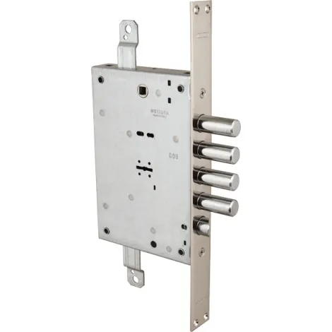 Замок врезной Mottura сувальдный с защелкой 52.771, ключ 60 мм без накл.