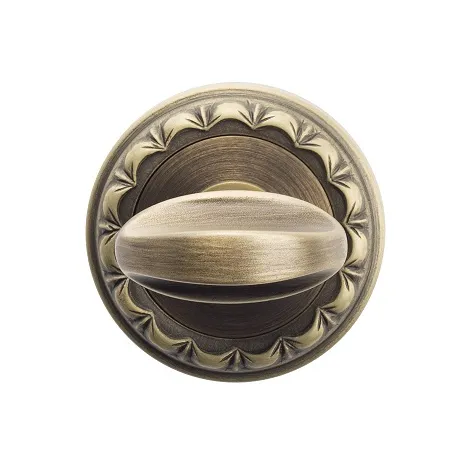 Фиксатор поворотный на круглом основании Venezia WC-2 D2 матовая бронза