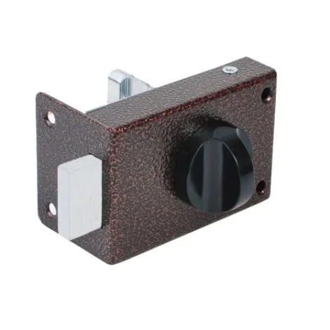 Замок накладной цилиндровый Omega ЗН1 медь