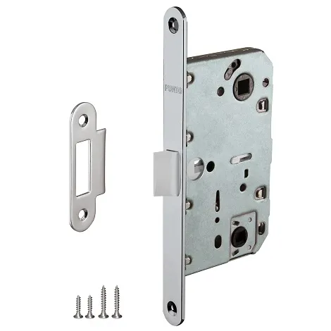 Защелка врезная Punto PL96WC-50 CP хром