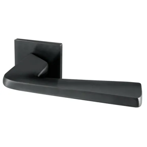 Дверная ручка на квадратном основании Armadillo TORSO USS BL-26 Черный