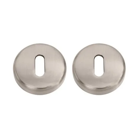 Накладка под ключ Буратино на круглом основании Colombo CD 1063 матовый никель