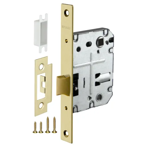 Защелка врезная Fuaro PLASTIC P72-50 SG матовое золото