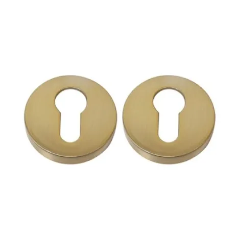 Накладка под цилиндр на круглом основании Colombo CD 43 G матовое золото