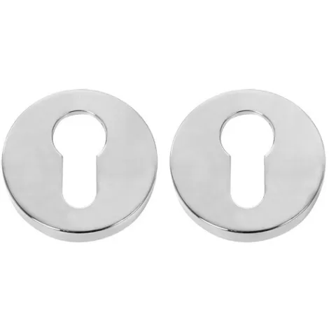 Накладка под цилиндр на круглом основании Colombo CD 43 G хром