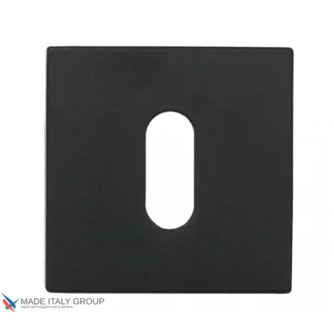 Накладка под ключ буратино на квадратном основании Fratelli Cattini KEY 8-NM матовый черный 2 шт.