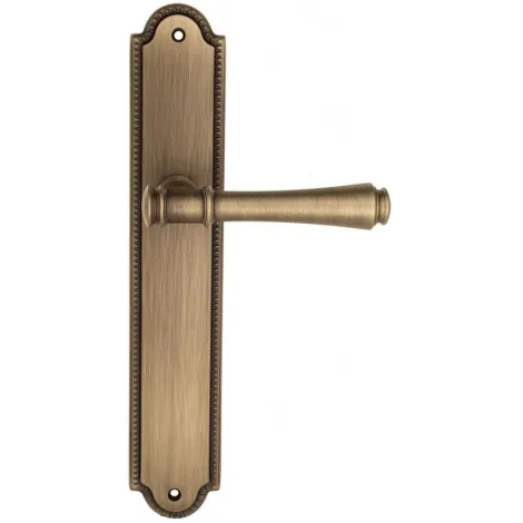 Дверная ручка Venezia \"CALLISTO\" на планке PL98 матовая бронза