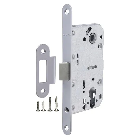 Корпус Fuaro врезного замка c защёлкой PLASTP85C-50 (P85C-50) SSC сатинированный хром