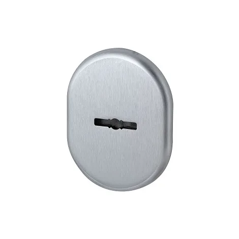 Декоративная накладка на сувальдный замок со шторкой Armadillo PS-DEC CT (ATC Protector 1) SC-14 матовый хром