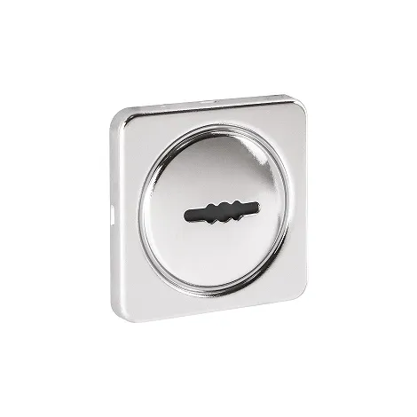 Накладка на сувальдный замок Fuaro ESC.S-auto.MSC/K.62 с авт.шторками CP-8 хром (1шт.)