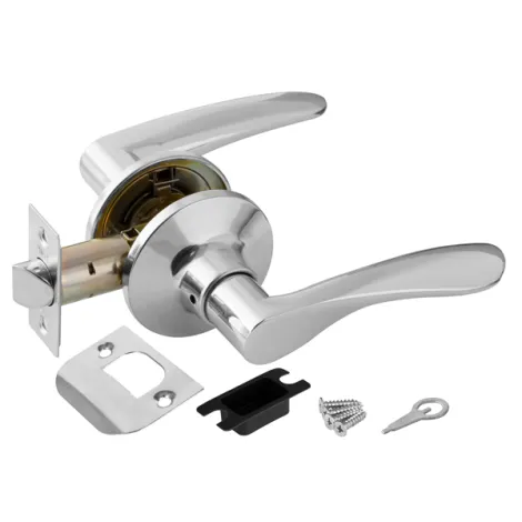 Ручка защелка Punto 6020 CP-P (без фик.) хром