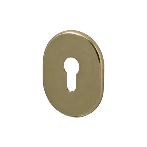 Декоративная накладка Fuaro под цилиндр ESC.C.SF/OV.473 (ESC 473) GP латунь