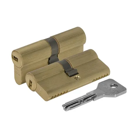 Цилиндровый механизм Cisa (Чиза) ASIX OE300-23.00 (100 мм/45+10+45), ЛАТУНЬ