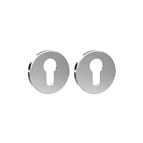 Накладка под цилиндр Punto ET.R.ARC.R52 (ET ARC) CP-8 хром