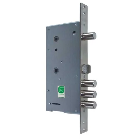 Замок врезной Guardian сувальдный с задвижкой и защёлкой ЗВ 30.15, 4 кл. /123:455/