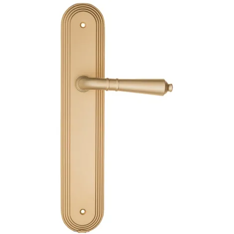Дверная ручка на планке Fratelli Cattini \"TOSCANA\" PL288-BS матовая латунь