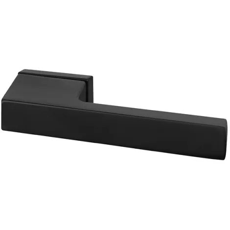 Дверная ручка на квадратном основании Armadillo BRICK UCS BL-26 Черный