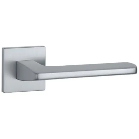 Дверная ручка на квадратном основании APRILE YUKA Q 7S SC матовый хром