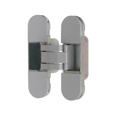 Петля скрытой установки ELEMENTIS, 3D,110x30 мм,40 кг, матовый хром