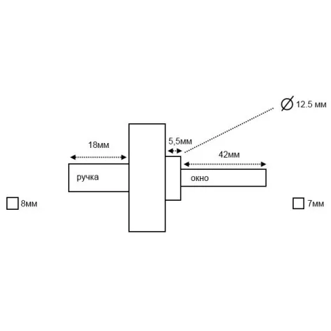Ручка оконная Fratelli Cattini \"NEVADA\" FW 7-KD золото крайола