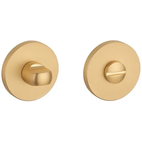 Фиксатор поворотный на круглом основании APRILE WC R 7S GOLD SATIN матовое золото