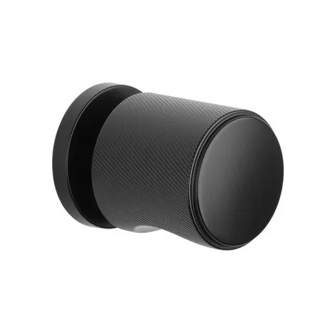 Дверная ручка на круглом основании APRILE CALLA R BK черный