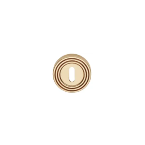 Накладка под ключ Буратино на круглом основании Linea Cali 112 OF золото французское