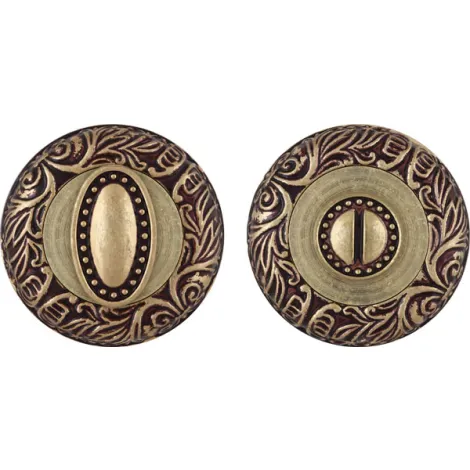 Фиксатор поворотный на круглом основании Fuaro BK6.R.SM58 (BK6 SM) RB-10 французское золото