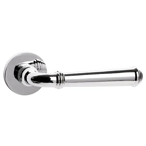 Дверная ручка на круглом основании Ajax R.JSR51.LAURA CP-8 хром