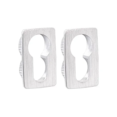 Накладка под цилиндр Punto ET.K.EL.Q27 SSC-16 сатинированный хром