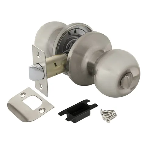 Ручка защелка Ajax (Аякс) DK682 SN-BK (6082 SN-B) (фик.) мат. никель