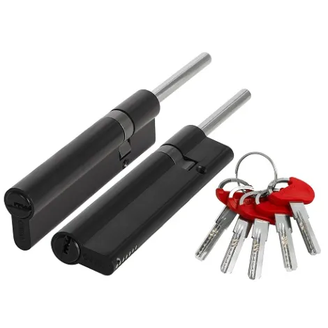 Цилиндровый механизм Fuaro D-PRO5007 Tang 105 w/k (70+10+25) BL-24 черный 5Key без верт.