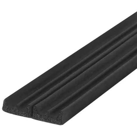 Уплотнитель самоклеящийся Fuaro ADH/E-9x4mm BLACK черный 150m