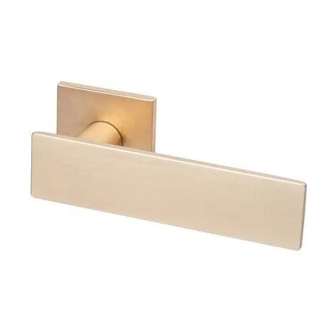 Дверная ручка на квадратном основании Armadillo K.YM.CASTELLA FSG-39 флоринтийское золото