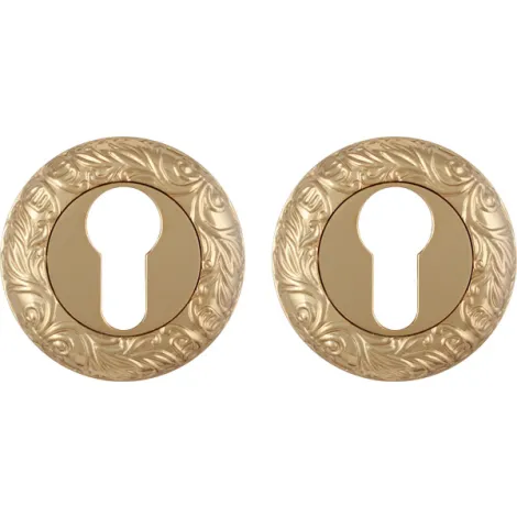 Накладка под цилиндр на круглом основании Fuaro ET SM GOLD-24 золото 24К