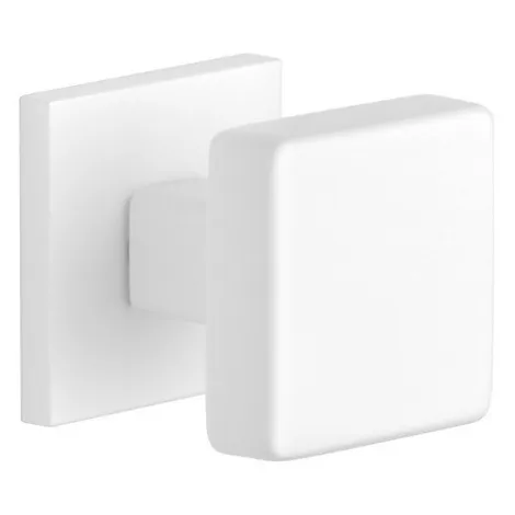 Дверная ручка на квадратном основании APRILE MORA Q 7S WHITE белый 