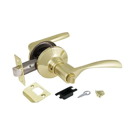 Ручка защелка Ajax (Аякс) DK610 PB-BK (6010 PB-B) (фик.) золото