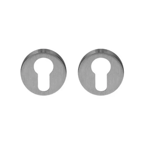 Накладка под цилиндр на круглом основании Colombo CD 43 G матовый хром