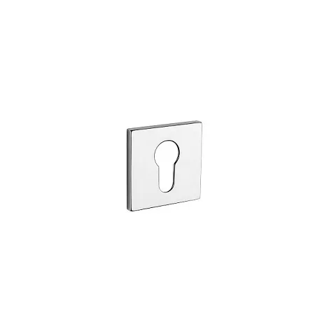 Накладка под цилиндр на квадратном основании Tupai 4049 Q 5S-03 хром