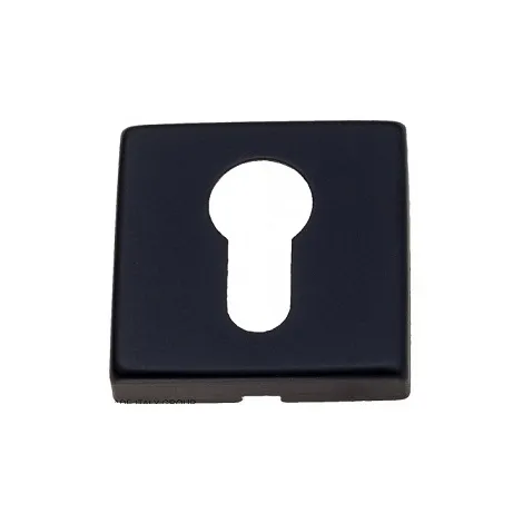 Накладка под цилиндр на квадратном основании Fratelli Cattini CYL A 8-NM матовый черный 2 шт.