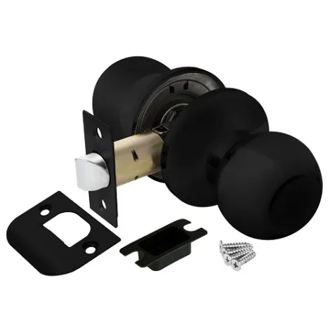 Ручка защелка Punto 6072 BL-P (без фик.) черный