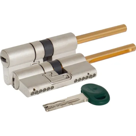 Цилиндровый механизм Mottura (Моттура) под вертушку (дл. шток) C48P413101C5 (72 мм/36+10+26), МАТ.НИКЕЛЬ