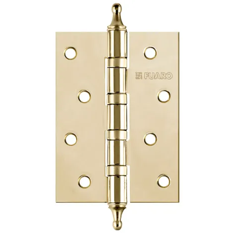 Петля универсальная Fuaro IN4400UA-BL PB (4BB/A/BL 100x75x2,5) латунь БЛИСТЕР