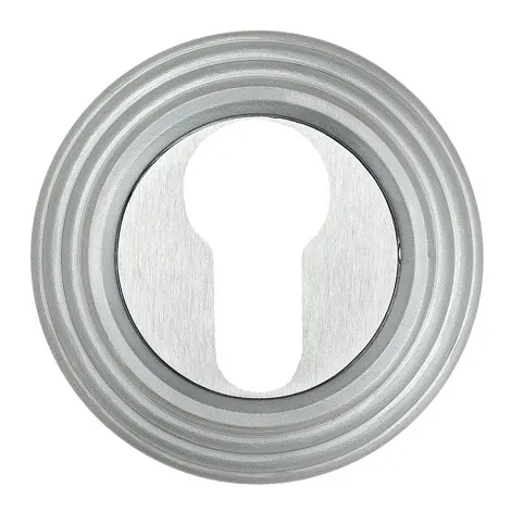 Накладка под цилиндр на круглом основании Fratelli Cattini CYL-1 D8-CS матовый хром 2 шт.